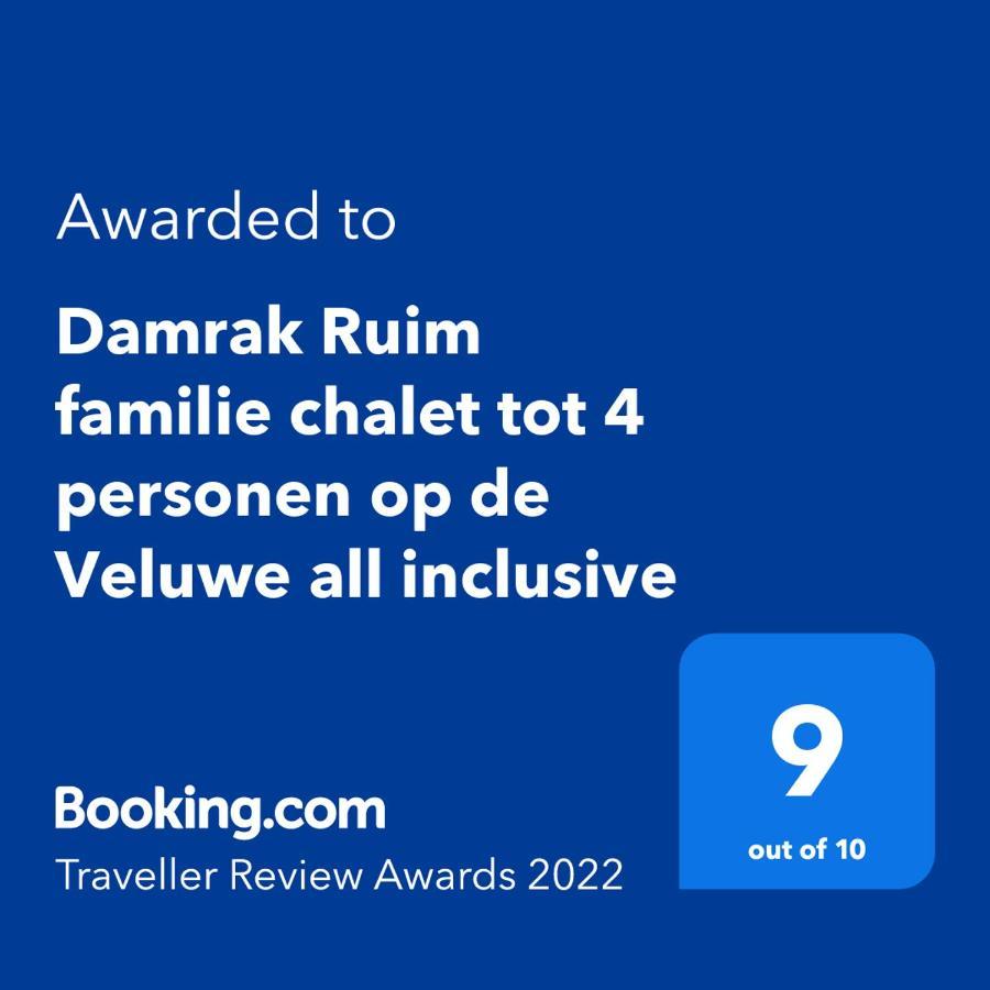 Ruim Familie Chalet Tot 4 Personen Op De Veluwe Bungalowpark De Kern พุทเทิน ภายนอก รูปภาพ